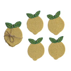 Lemon Coasters - Set of 4