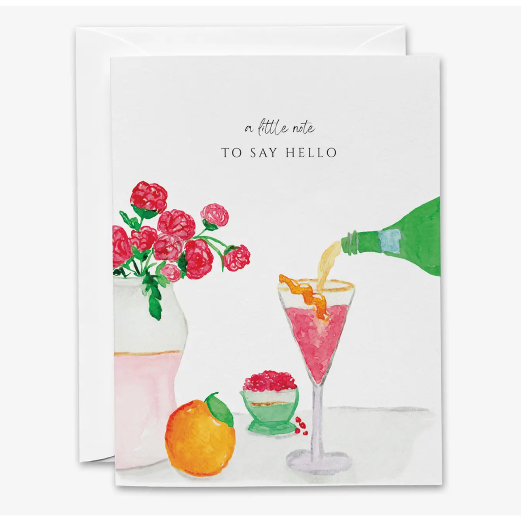 Cranberry Fizz Cocktail Card