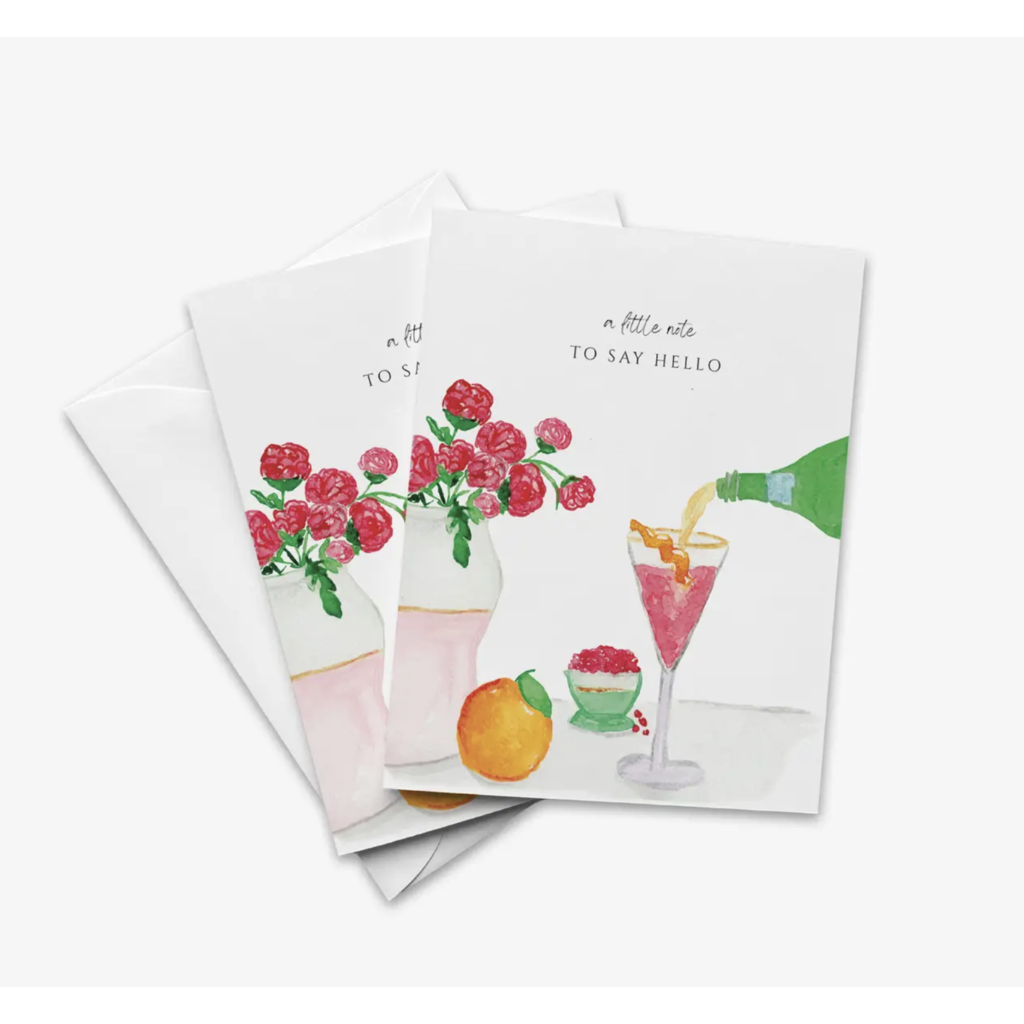 Cranberry Fizz Cocktail Card