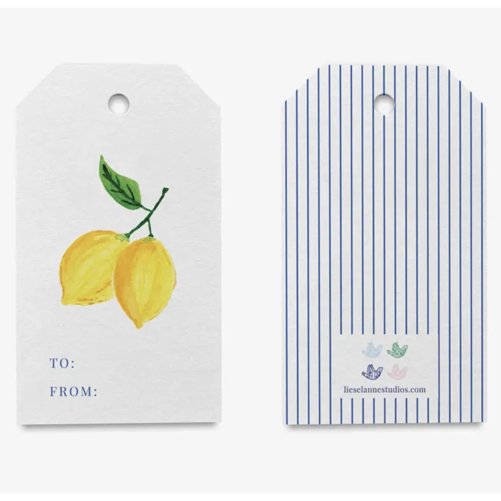 Lemon Gift Tags
