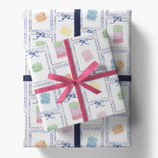 Macaron Gift Wrap Sheet
