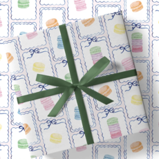 Macaron Gift Wrap Sheet