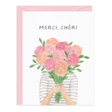 Merci Cheri Thank You Card