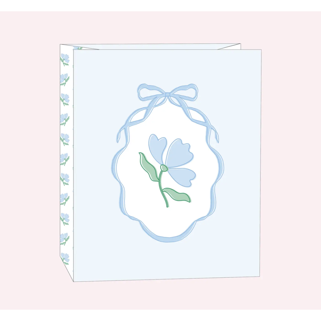 Blue Belle Flowers Gift Bag