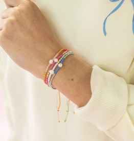 Sprinkles Beaded Pearl Bracelets