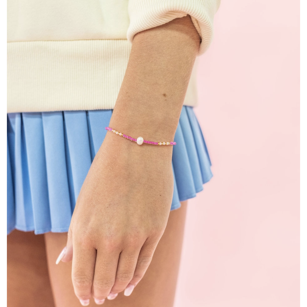 Sprinkles Beaded Pearl Bracelets