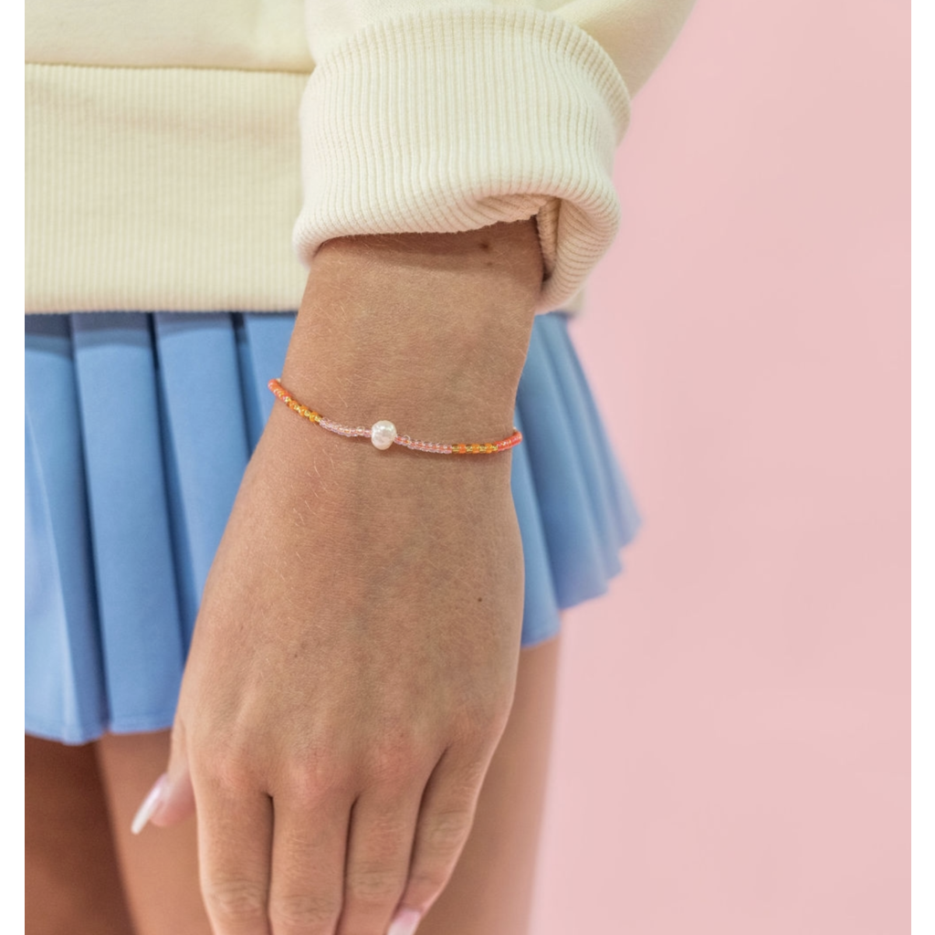 Sprinkles Beaded Pearl Bracelets