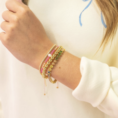 Color Pop Rainbow Hearts Bracelet Color Pop Rainbow Hearts Bracelet