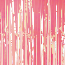 Pink Foil Curtain