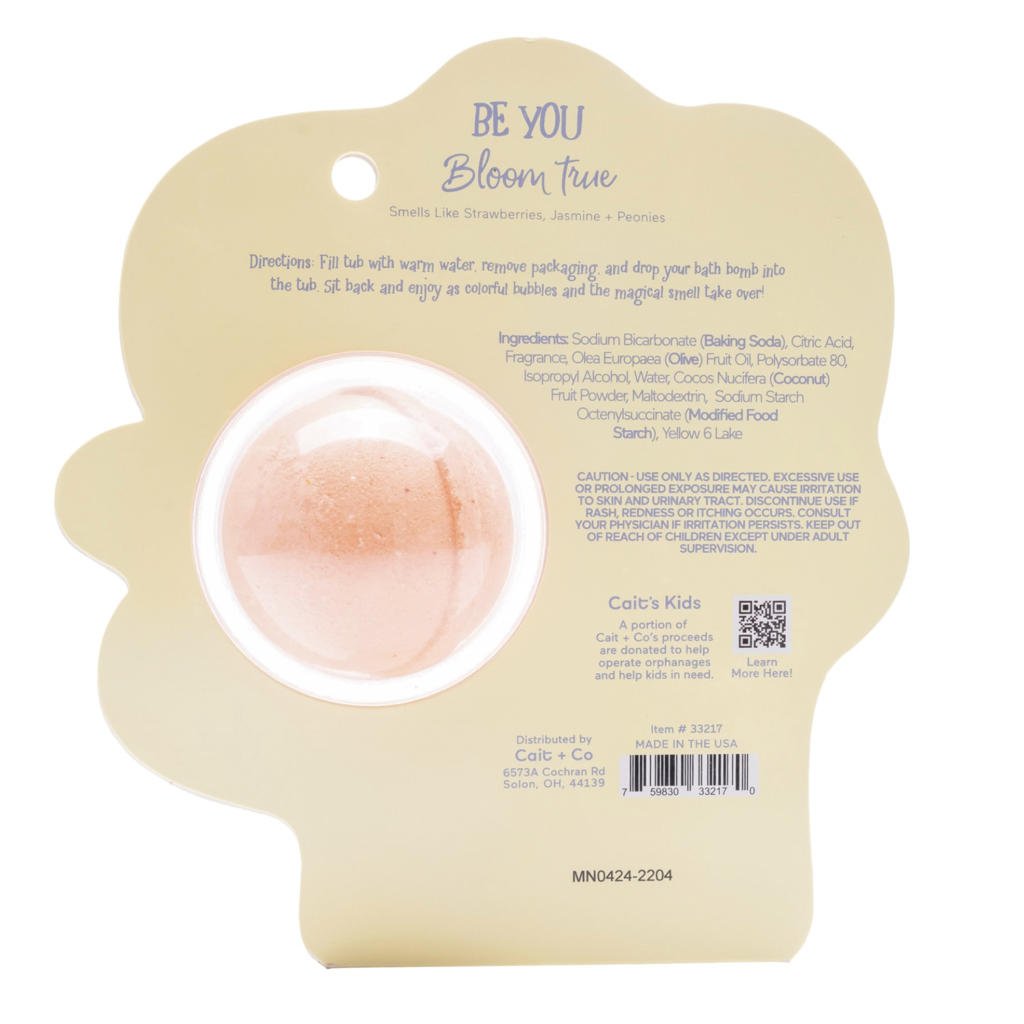 Be You Be True Flower Clamshell Bath Bomb