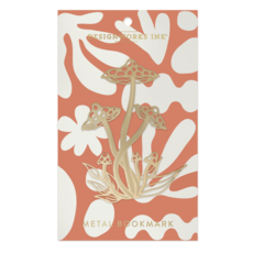 Mushroom Brass Bookmark