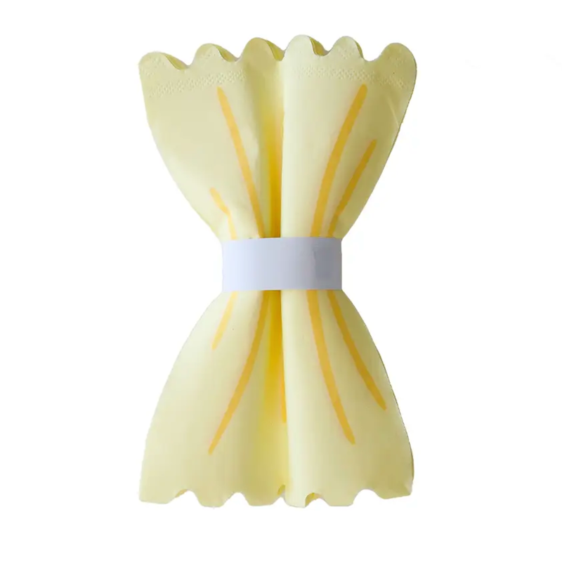 Le Dinner Pasta Noodle Guest Napkins