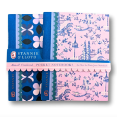 Modern Toile Pocket Notebook Duo