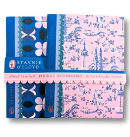 Modern Toile Pocket Notebook Duo