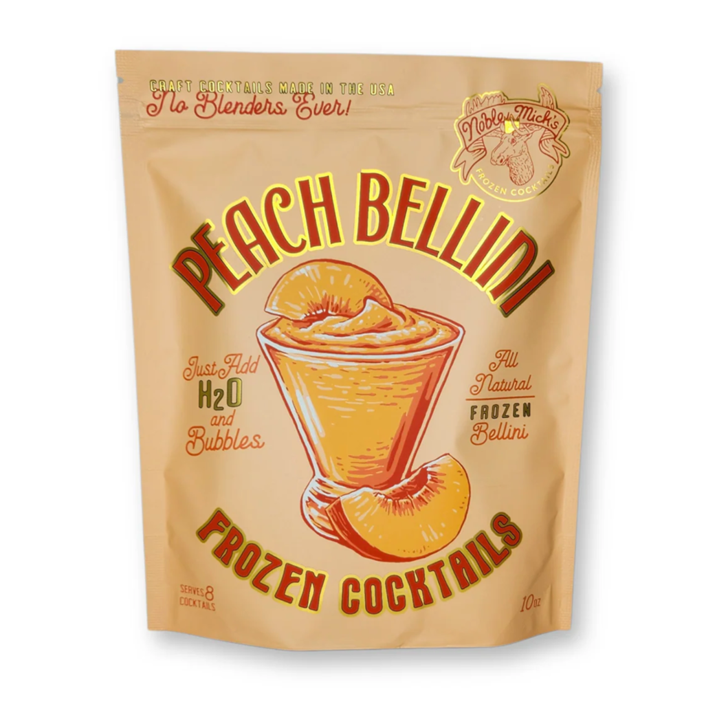 Peach Bellini Frozen Cocktail
