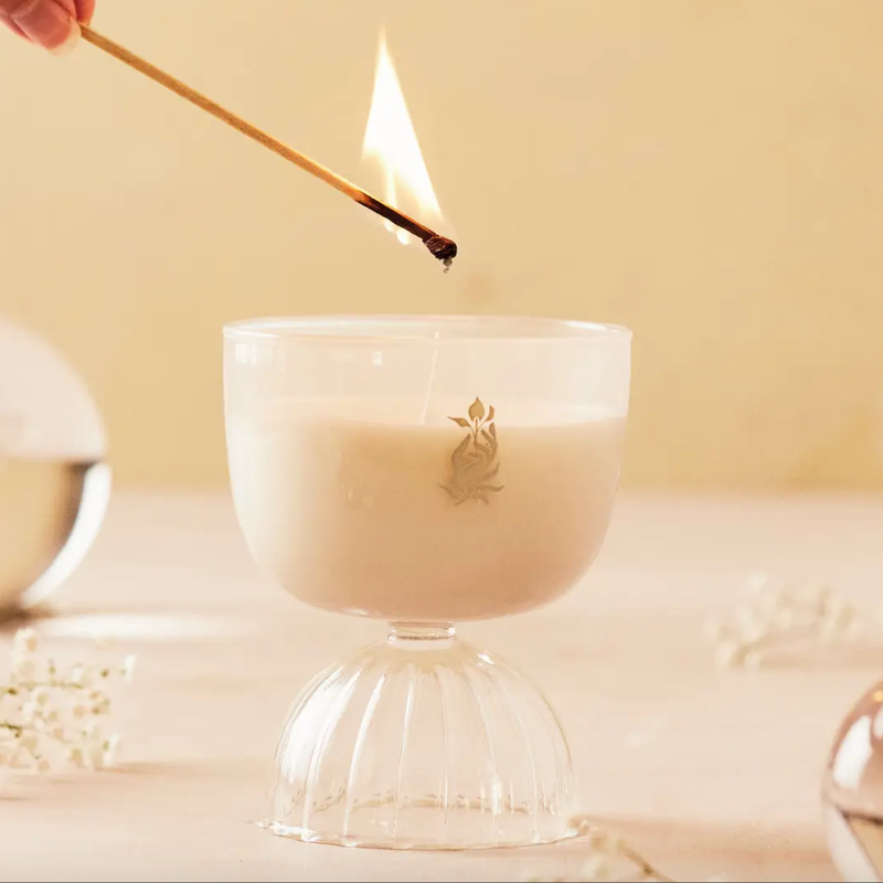 Coupe Prosecco Candle 7 oz