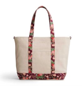 Dahlia Canvas Carry All