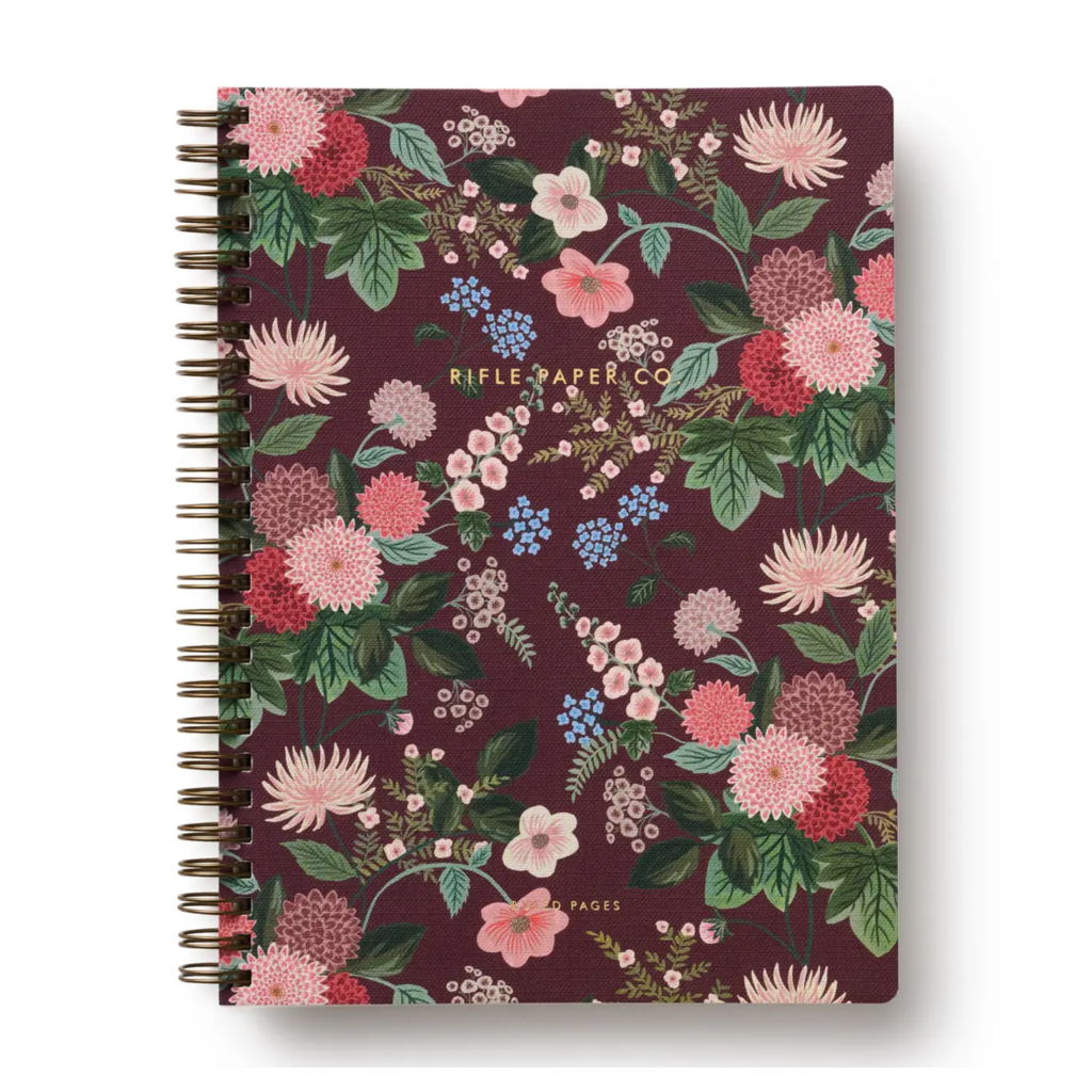 Dahlia Spiral Notebook