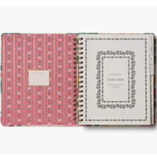 2026 Dahlia 17-Month Academic Spiral Planner