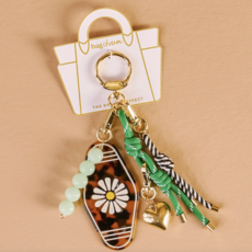 Free Spirit Motel Key Bag Charm
