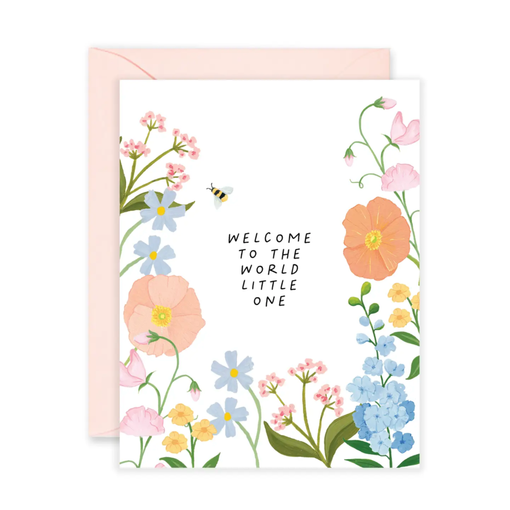 Welcome To The World Little One Card