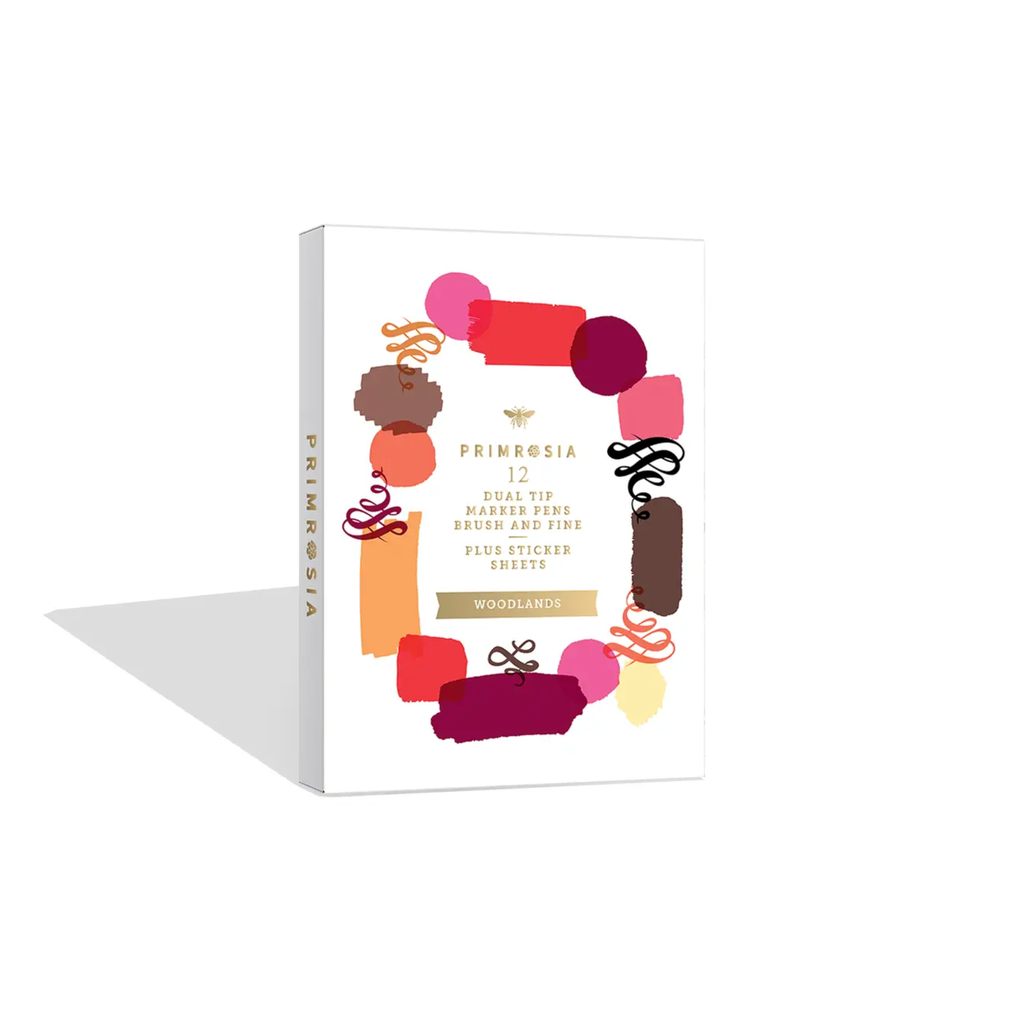 Woodlands Dual Tip Markers & Sticker Sheets