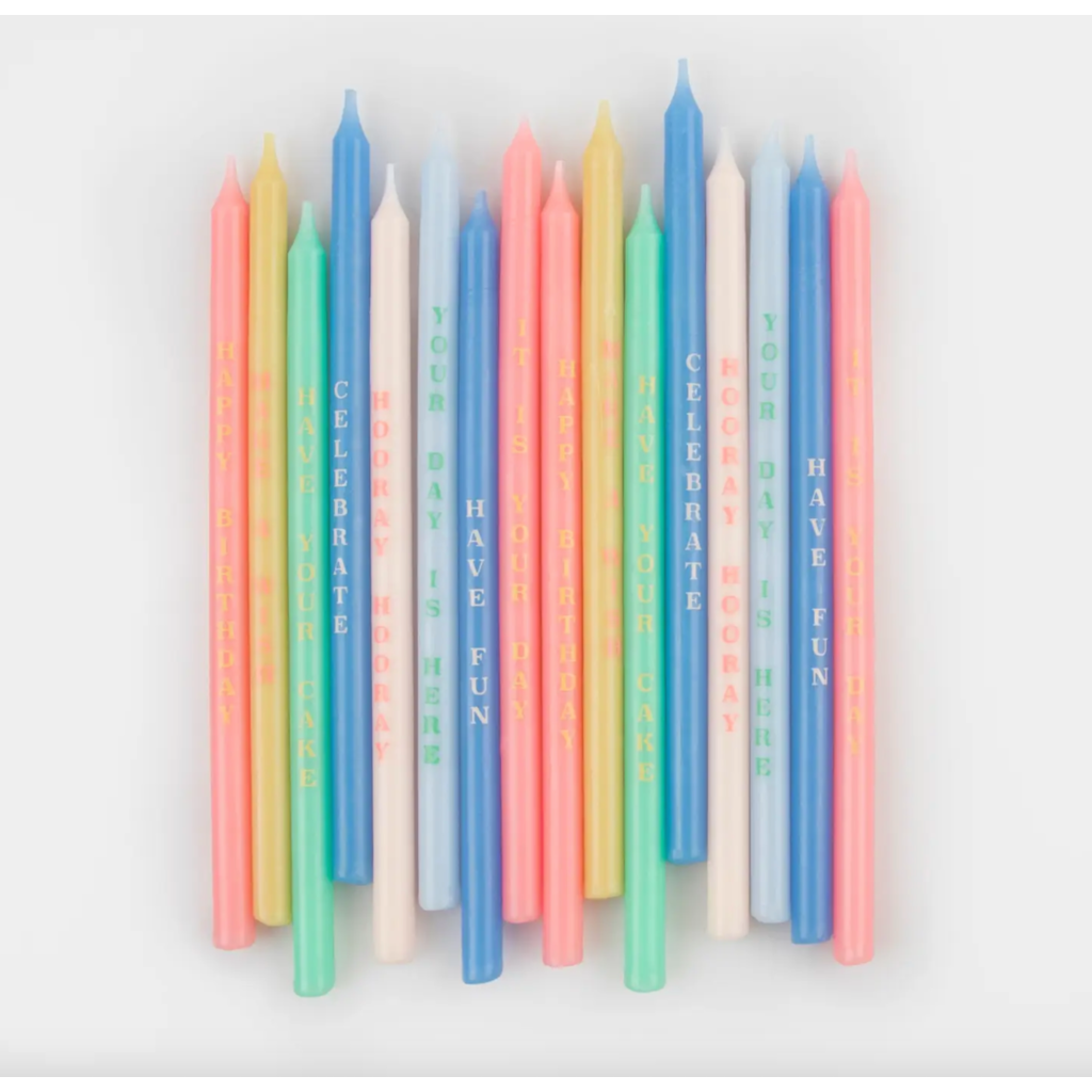 Birthday Phrases Candles
