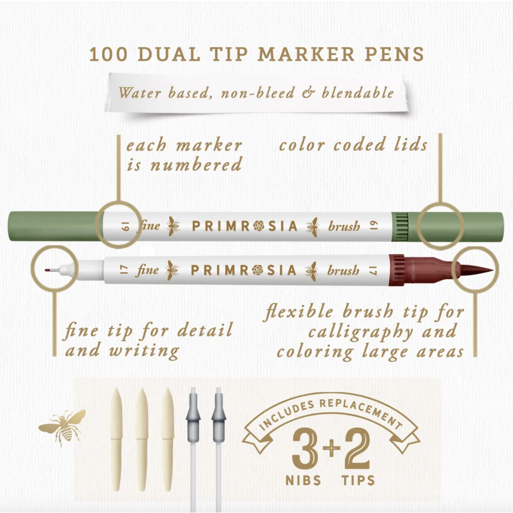 At Home Dual Tip Markers