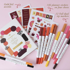 Woodlands Dual Tip Markers & Sticker Sheets