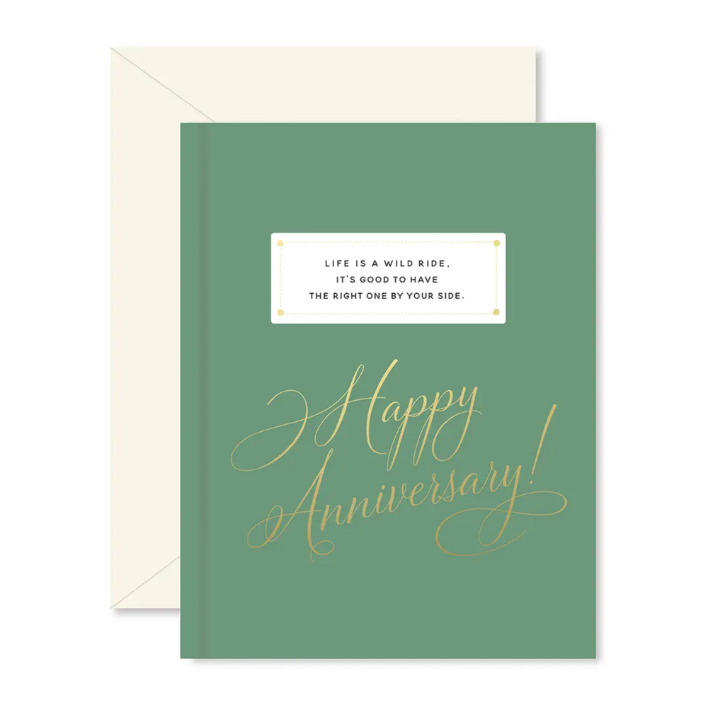 Wild Ride Anniversary Greeting Card