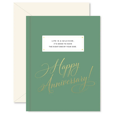 Wild Ride Anniversary Greeting Card
