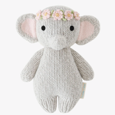 Blush Floral Baby Elephant & Flower Crown