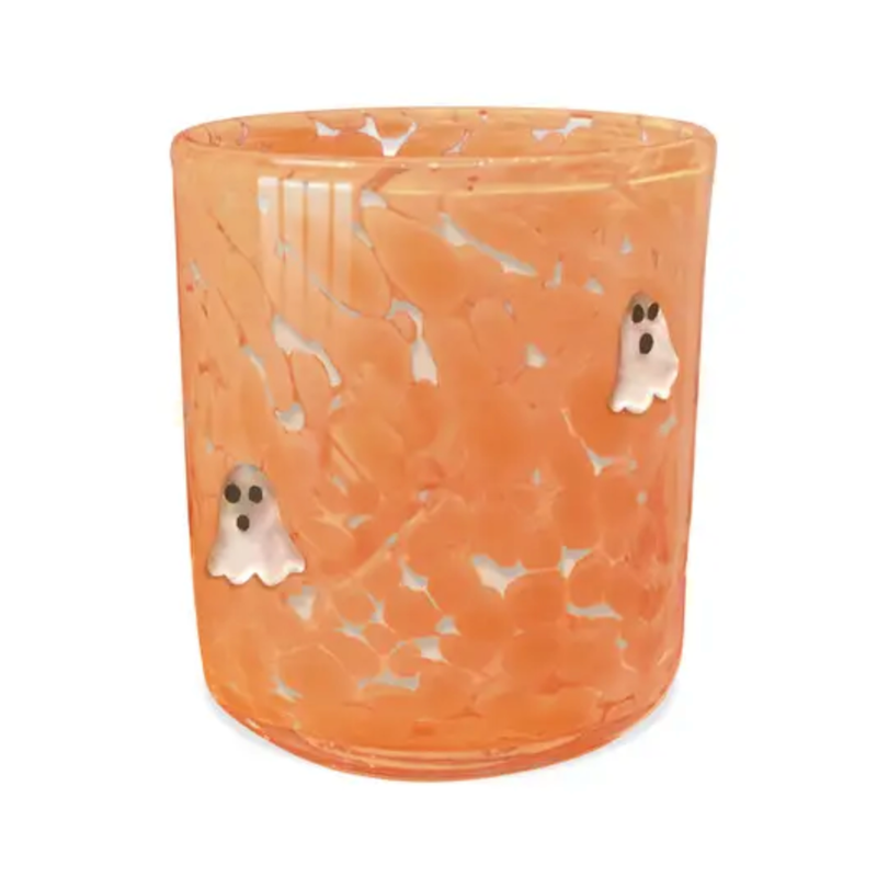 Candy Corn Ghost 12oz Icon Confetti Candle