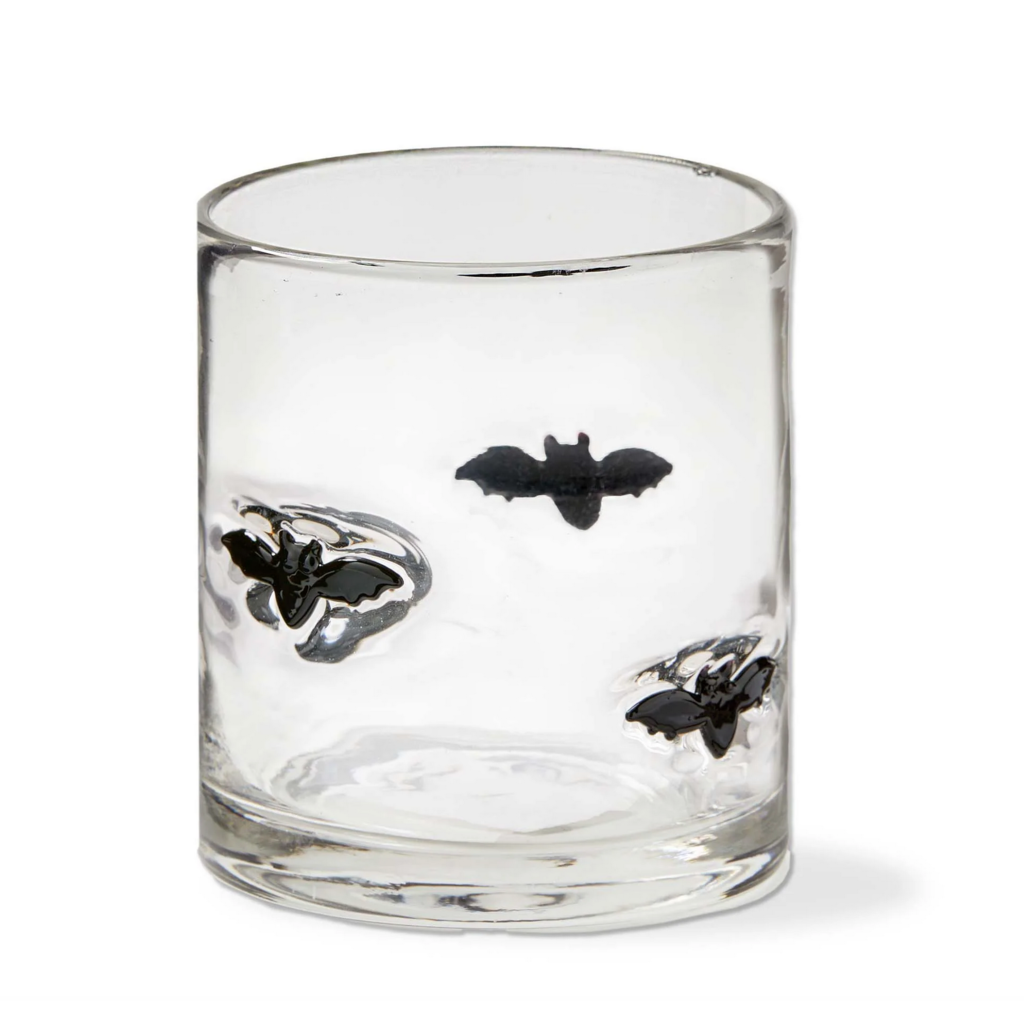 Spooky Bat Glass