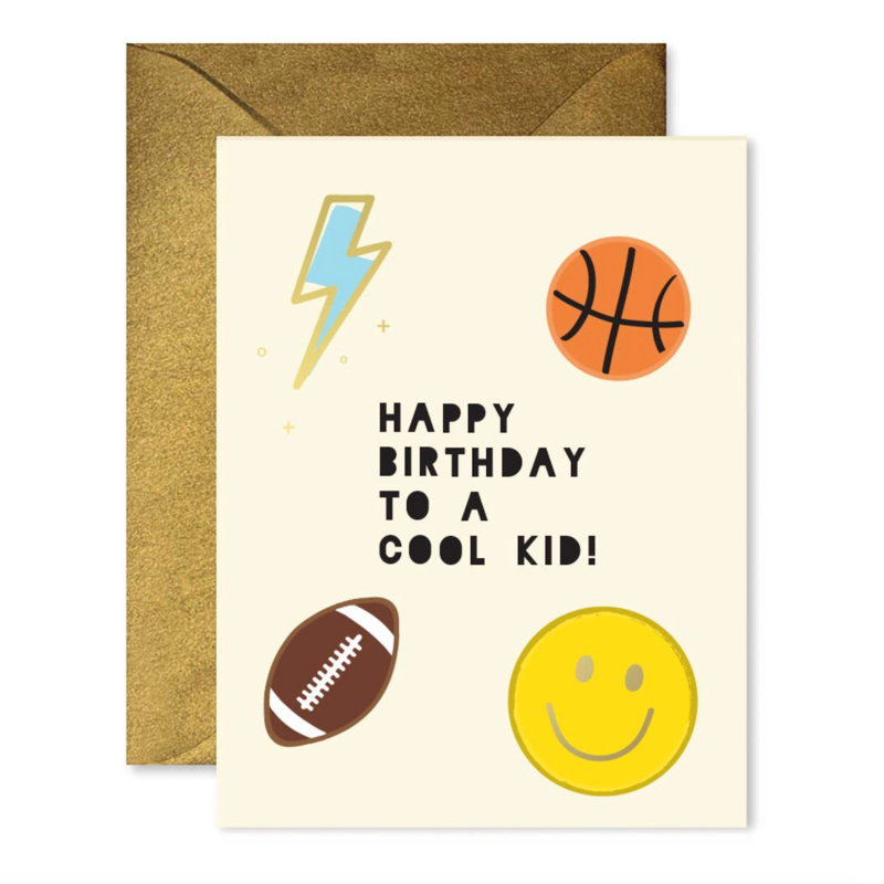 Cool Kid Birthday Greeting Card