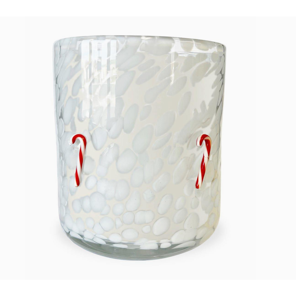Candy Cane Candle Holiday Icon