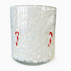 Candy Cane Candle Holiday Icon