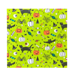 Hocus Pocus Green Large Napkins