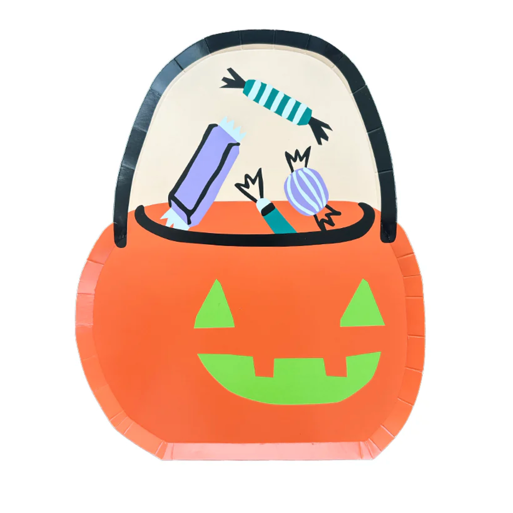 Hocus Pocus Trick or Treat Large Plate