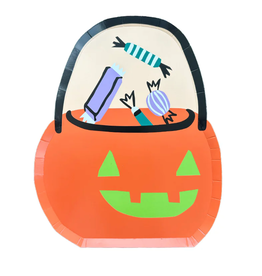 Hocus Pocus Trick or Treat Large Plate