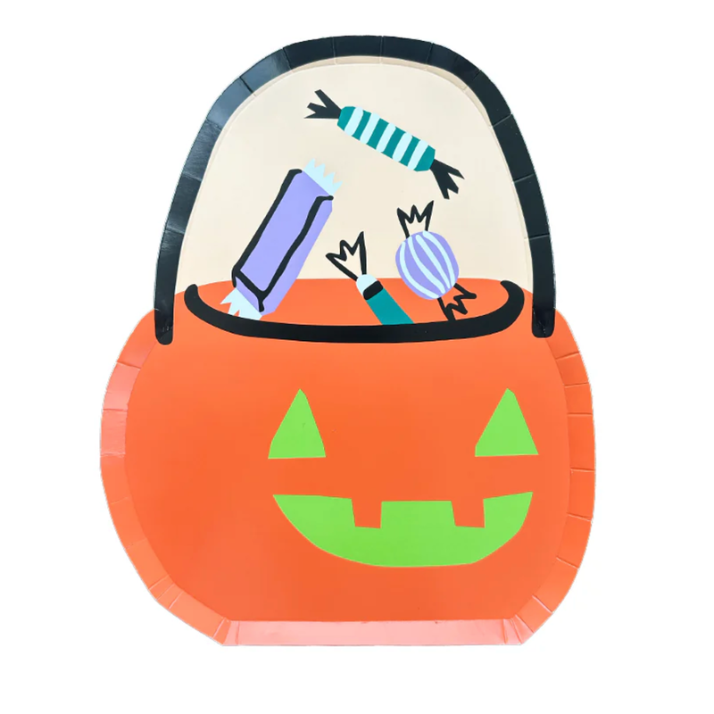 Hocus Pocus Trick or Treat Large Plate