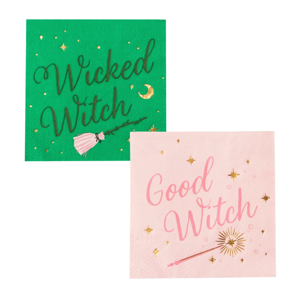 Good & Wicked Witch Cocktail Napkins