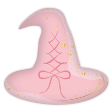 Pink Witch Hat Large Plates