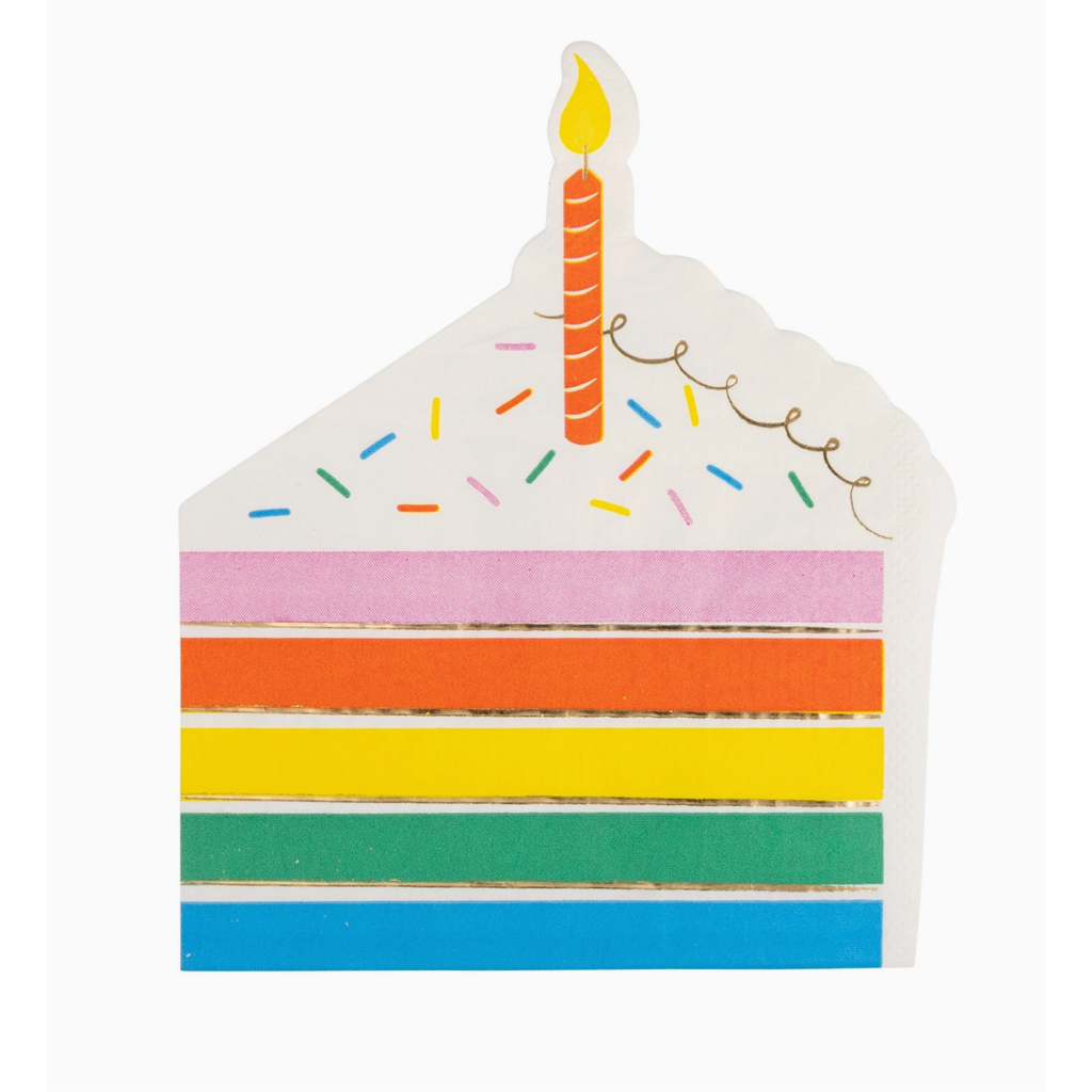 Cake Shaped Dinner Napkin