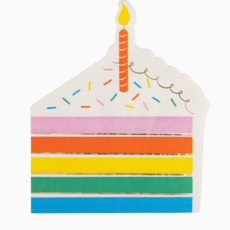 Cake Shaped Dinner Napkin
