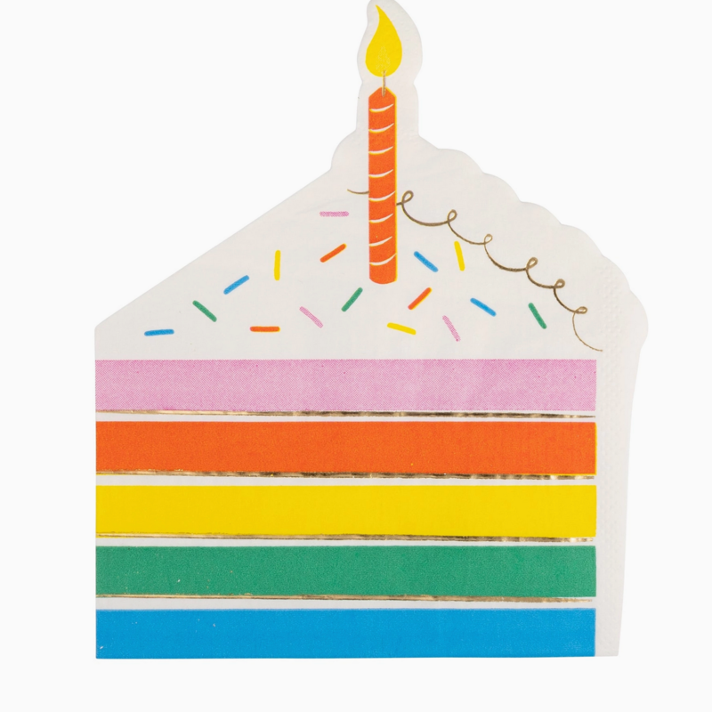 Cake Shaped Dinner Napkin