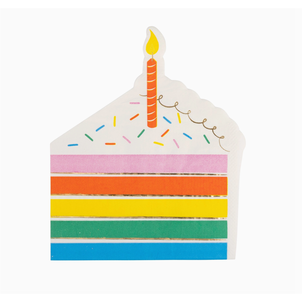 Cake Shaped Dinner Napkin
