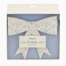 Floral Bow Banner