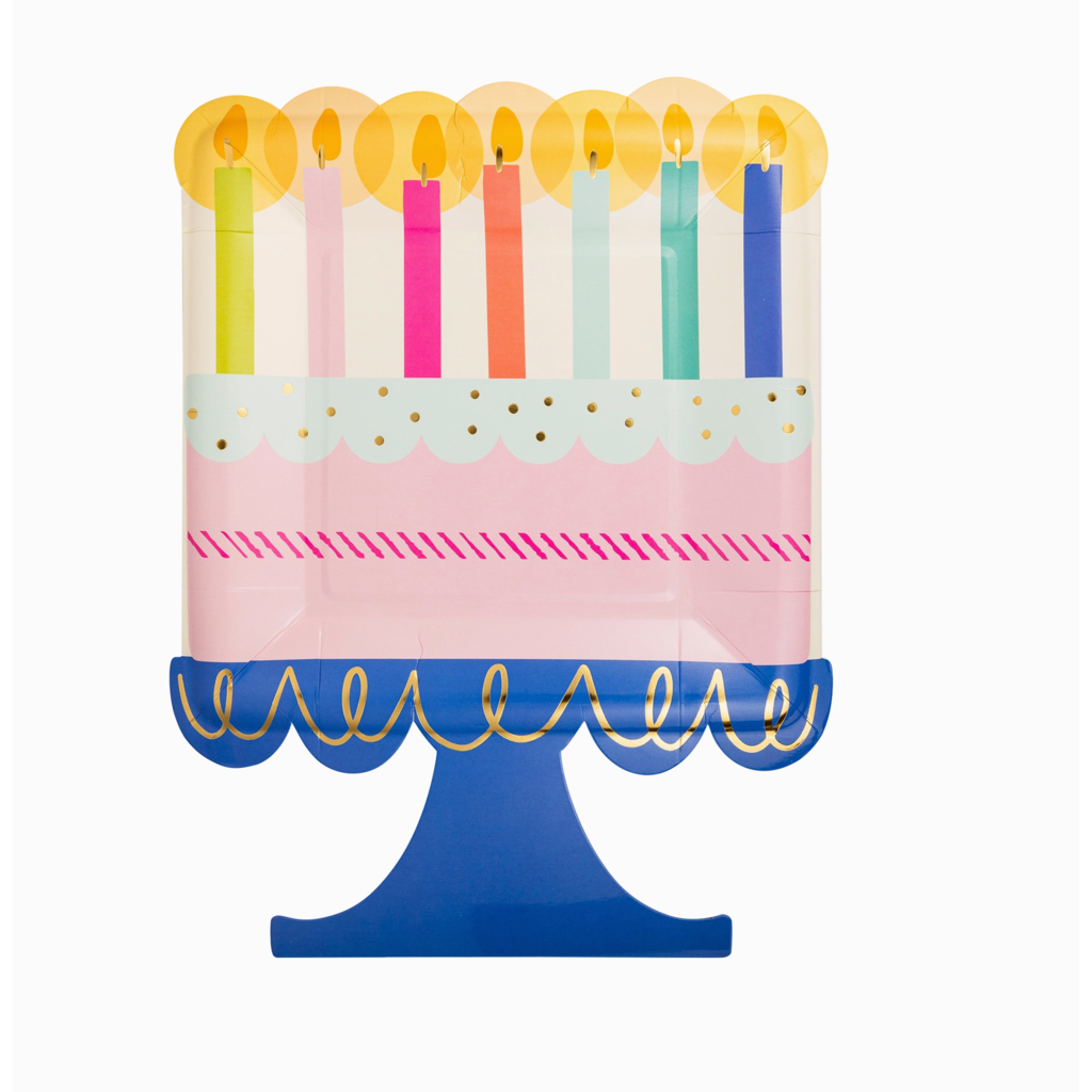 Cake Shaped Paper Plates