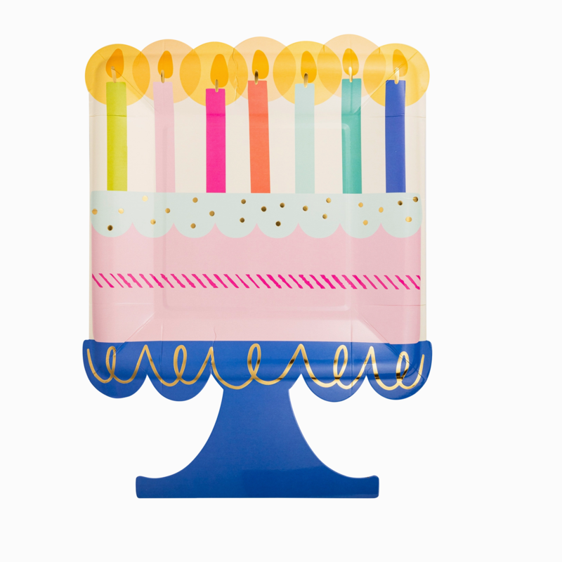Cake Shaped Paper Plate